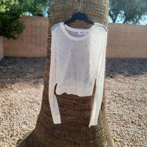 Light weight mesh sweater